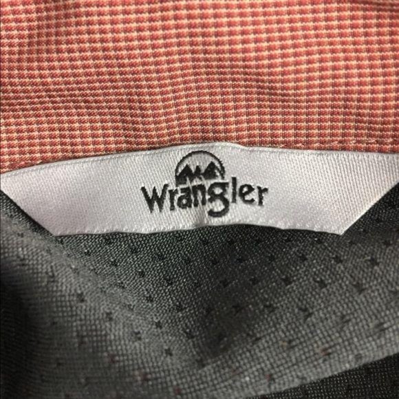 Wrangler Small copper orange button up - Picture 5 of 7